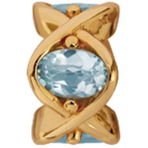 630-G06sky , Christina Sammeln Sky Topaz Ringe