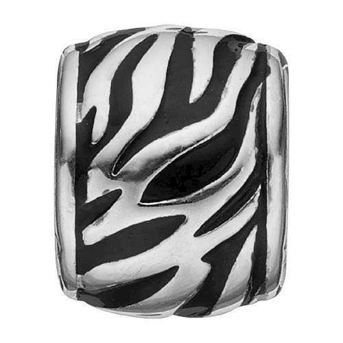 Christina Collect 925 Sterlingsilber Zebra Silberring mit Zebramotiv, Modell 630-S75