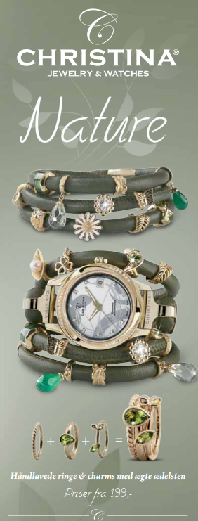 Nature smykker fra Christina Jewelry & Watches hos Ur-Tid.dk