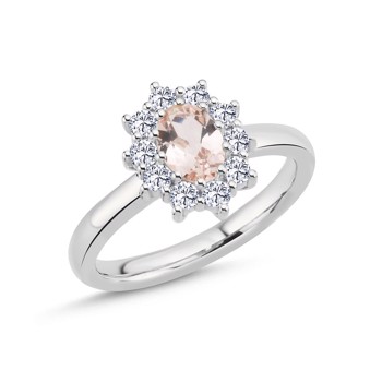 Nuran Ring , mit insgesamt 0,50 ct Wesselton SI