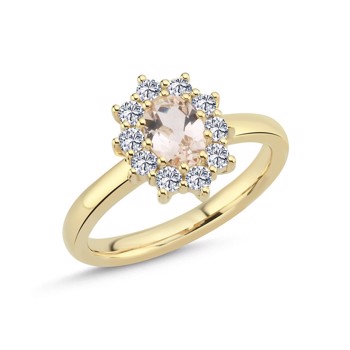 Nuran Ring , mit insgesamt 0,50 ct Wesselton SI