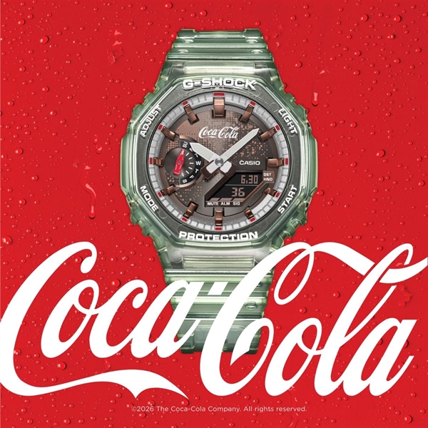Casio G-Shock GA-2100CC-3AER Coca-Cola Limited Edition