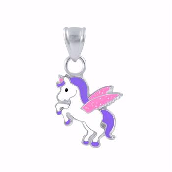 Nordahl Andersen Noa Kids Silberanhänger Einhorn mit Kette 38 cm