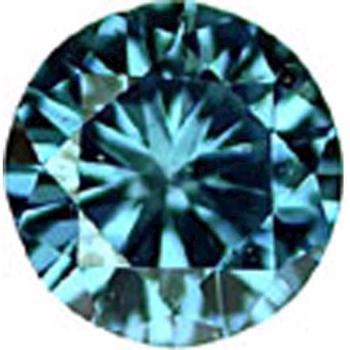 Ozeanblaue Diamanten im Brillantschliff von 0,01 - 0,44 Karat