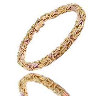14 Karat massives Gold King Armbänder und Halsketten von Danske BNH