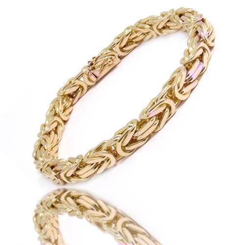 14 Karat massives Gold King Armbänder und Halsketten von Danske BNH