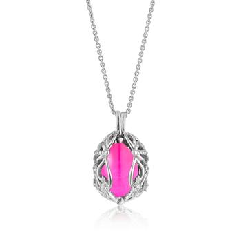Smykke Æg med Pink Onyx, von Blicher Fuglsang
