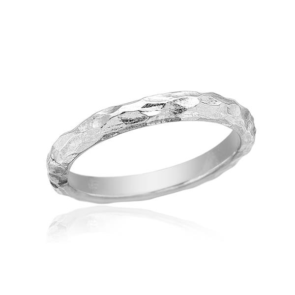 Feminin ring i sølv, von Blicher Fuglsang