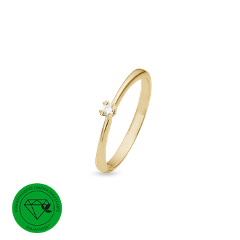 MARY Ring 8K LG DIAM 0,03CT W/VS, von Aagaard