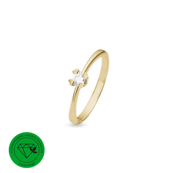 MARY Ring 8K LG DIAM 0,20CT W/VS, von Aagaard