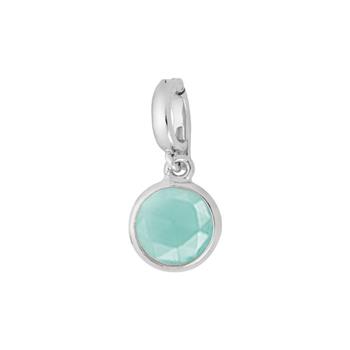 Klips til armbånd med aqua calcedon, von Blicher Fuglsang