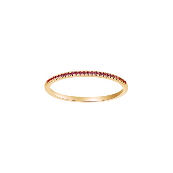 Siersbøl\'s Handgefertigter Fingerring aus 14 Karat Gold mit 3 Diamanten