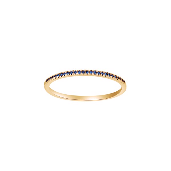 Siersbøl\'s Handgefertigter Fingerring aus 14 Karat Gold mit kleinem Herzen