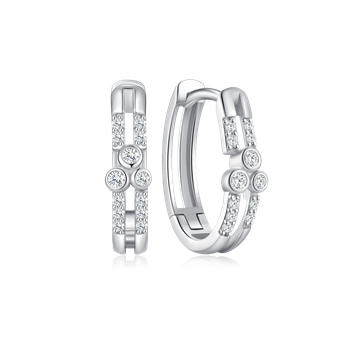 Sølv creoler, von Støvring Design