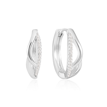 Sølv creoler, von Støvring Design