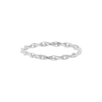 Rhod. Silberring NICE52 1,6mm, aus Nordahl