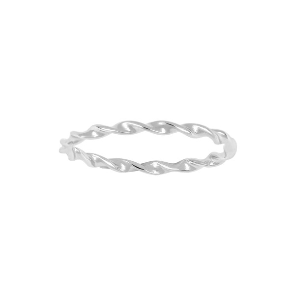 Rhod. Silberring NICE52 1,6mm, aus Nordahl