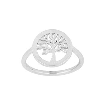 Rhod. sølvring TREE52 11mm Str.52, von Nordahl