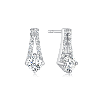 Sølv ørestikker, von Støvring Design