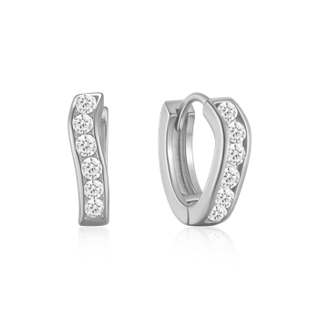 Sølv creoler, von Støvring Design