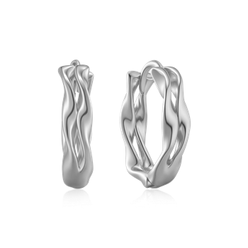 Sølv creoler, von Støvring Design