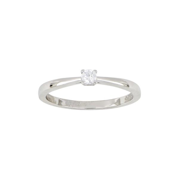 Rhd. sølv ring 3mm grab HEGENOR Str.52, von Joanli Nor