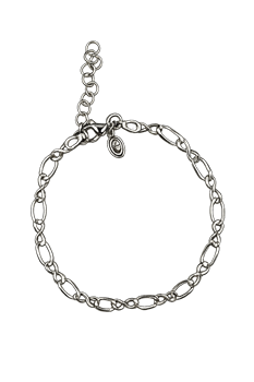 Armbånd sølv rhodineret evig, von L&G