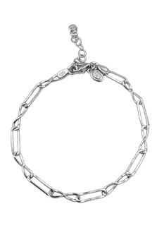 Armbånd sølv rhodineret evig, von L&G