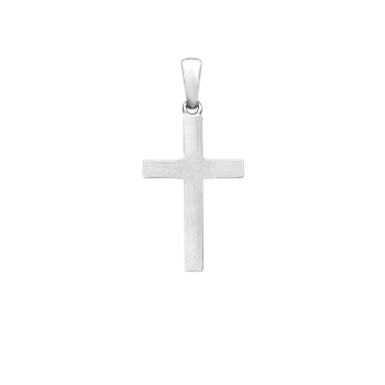 SØLV KORS 16 X 24,5 MM, von Aagaard