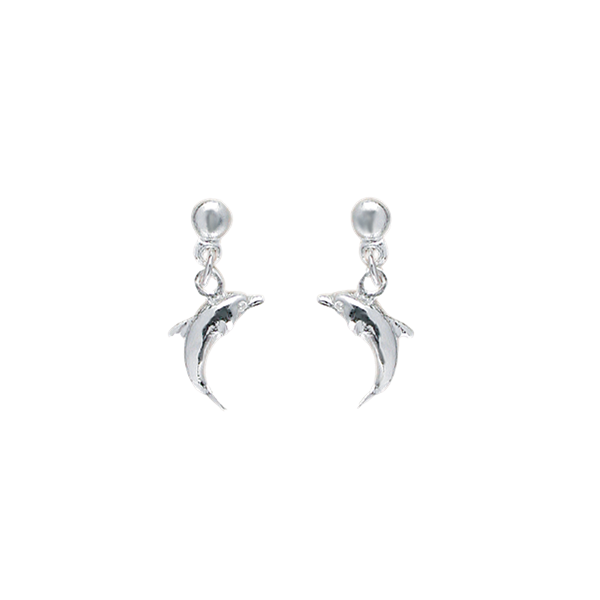 SØLV ØRESTIK M/ STIK DELFIN, von Aagaard