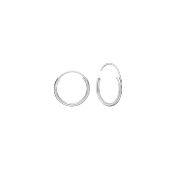 SØLV CREOL 10,5 MM, 1,2 MM TRÅD M/VIPPEL, von Aagaard