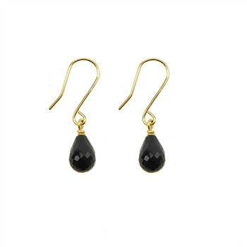 14K Earrings w.Faceted Spinel 14karat , von San - Links of Joy