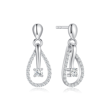 Sølv ørehænger, von Støvring Design