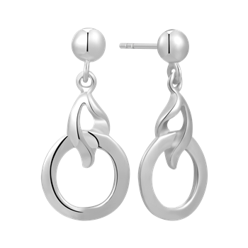 Sølv ørehænger, von Støvring Design