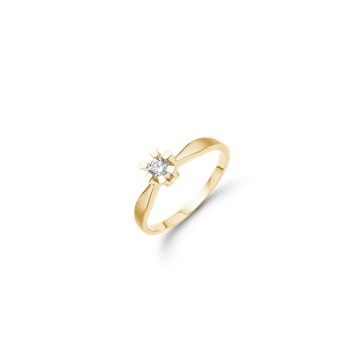 ETERNITY 14KT D.RING 1X0,15CT WSI, von Aagaard