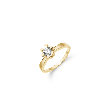 ETERNITY 14KT D.RING 1X0,50CT WSI, von Aagaard