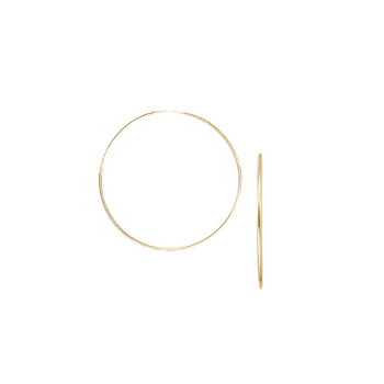 14KT CREOL 20,5MM, TRÅD 1,8MM M/VRIDLÅS, von Aagaard