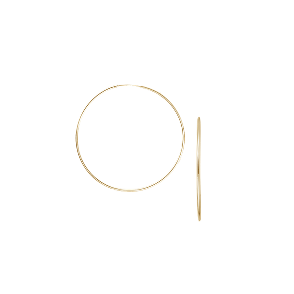 14KT CREOL 20,5MM, TRÅD 1,8MM M/VRIDLÅS, von Aagaard