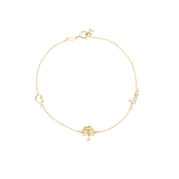 armbånd med livets træ og hjerte , von Aagaard