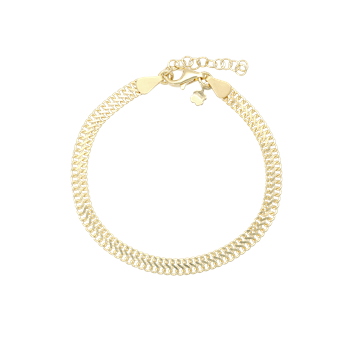 Armbånd Flad lænke, von Aagaard