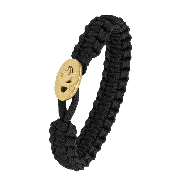 FSTS sort armbånd m forg lås 01, von Aagaard