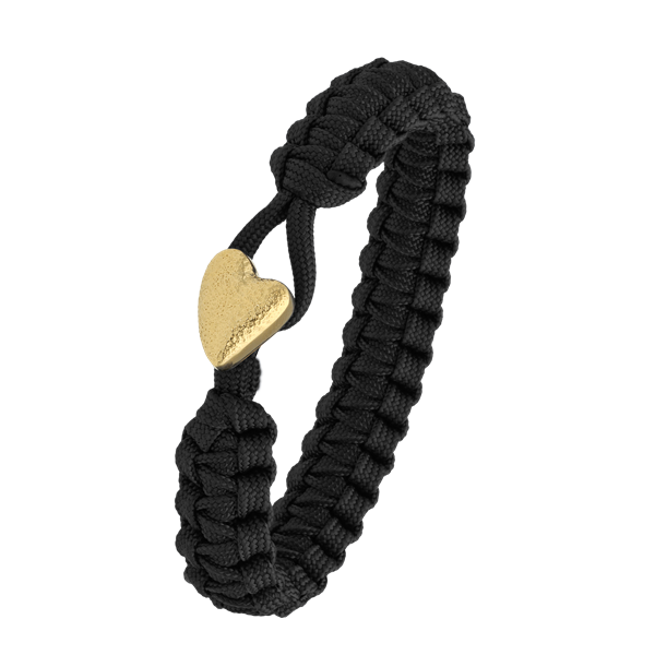 FSTS sort armbånd m forg lås 05, von Aagaard