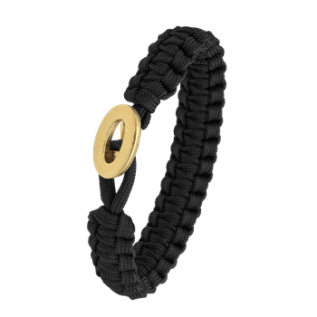 FSTS sort armbånd m forg lås 06, von Aagaard