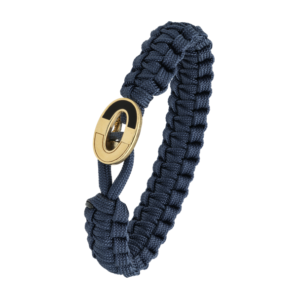 FSTS blåt armbånd m forg lås 08, von Aagaard