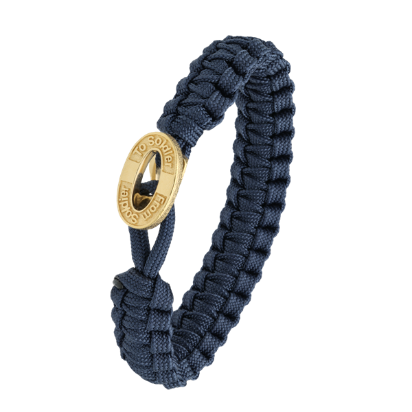 FSTS blåt armbånd m forg lås 10, von Aagaard