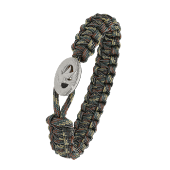 FSTS camouflage armbånd m sølv lås 01, von Aagaard