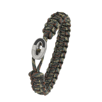 FSTS camouflage armbånd m sølv lås 08, von Aagaard