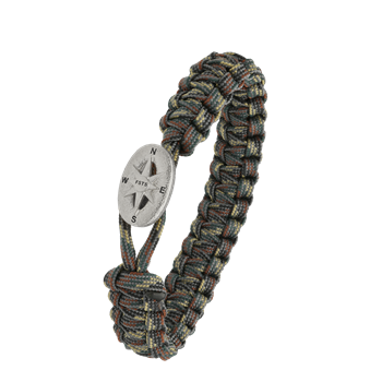 FSTS camouflage armbånd m sølv lås 09, von Aagaard