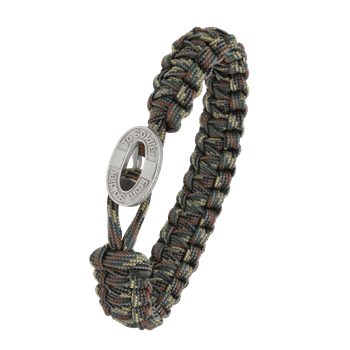 FSTS camouflage armbånd m sølv lås 10, von Aagaard