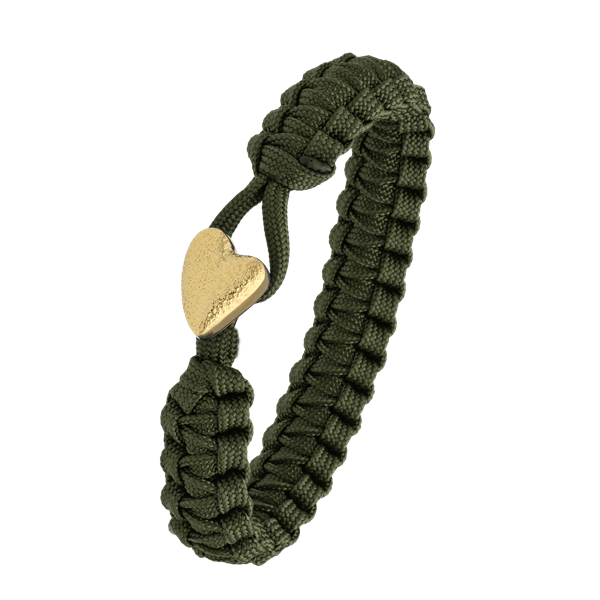 FSTS grønt armbånd m forg lås 05, von Aagaard